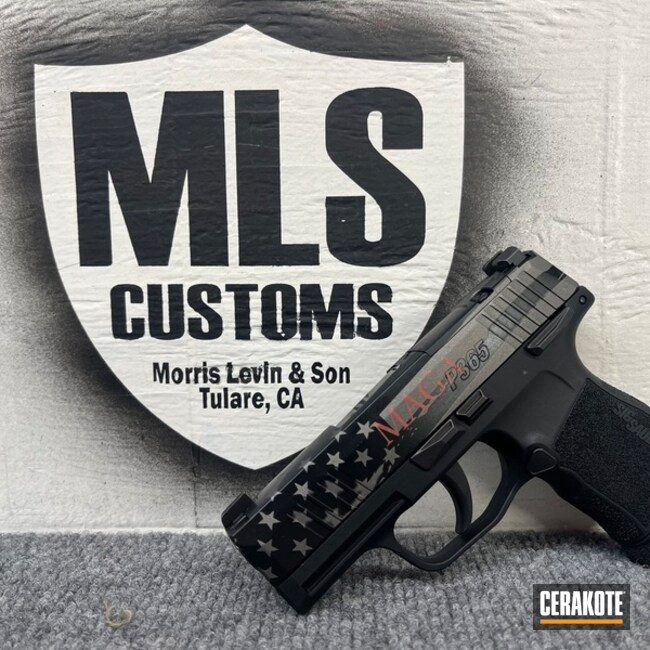 Maga P365 Coated With Cerakote In H-237