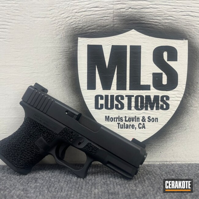 Glock 26 Coated With Cerakote In H-146