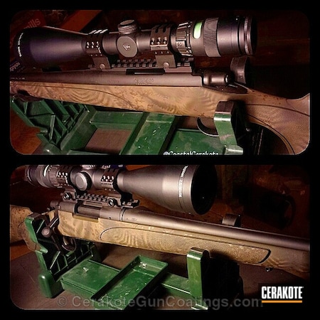 Powder Coating: Hunting Rifle,Remington,MAGPUL® O.D. GREEN H-232,Patriot Brown H-226,MAGPUL® FLAT DARK EARTH H-267