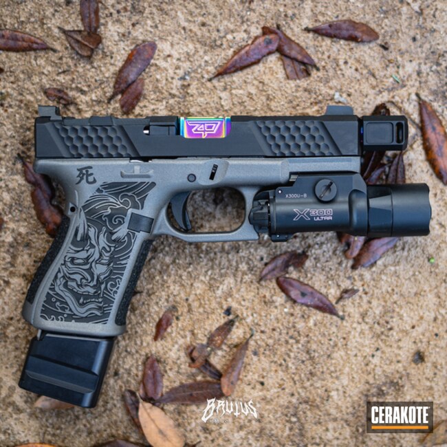 Hannya Themed Glock 19