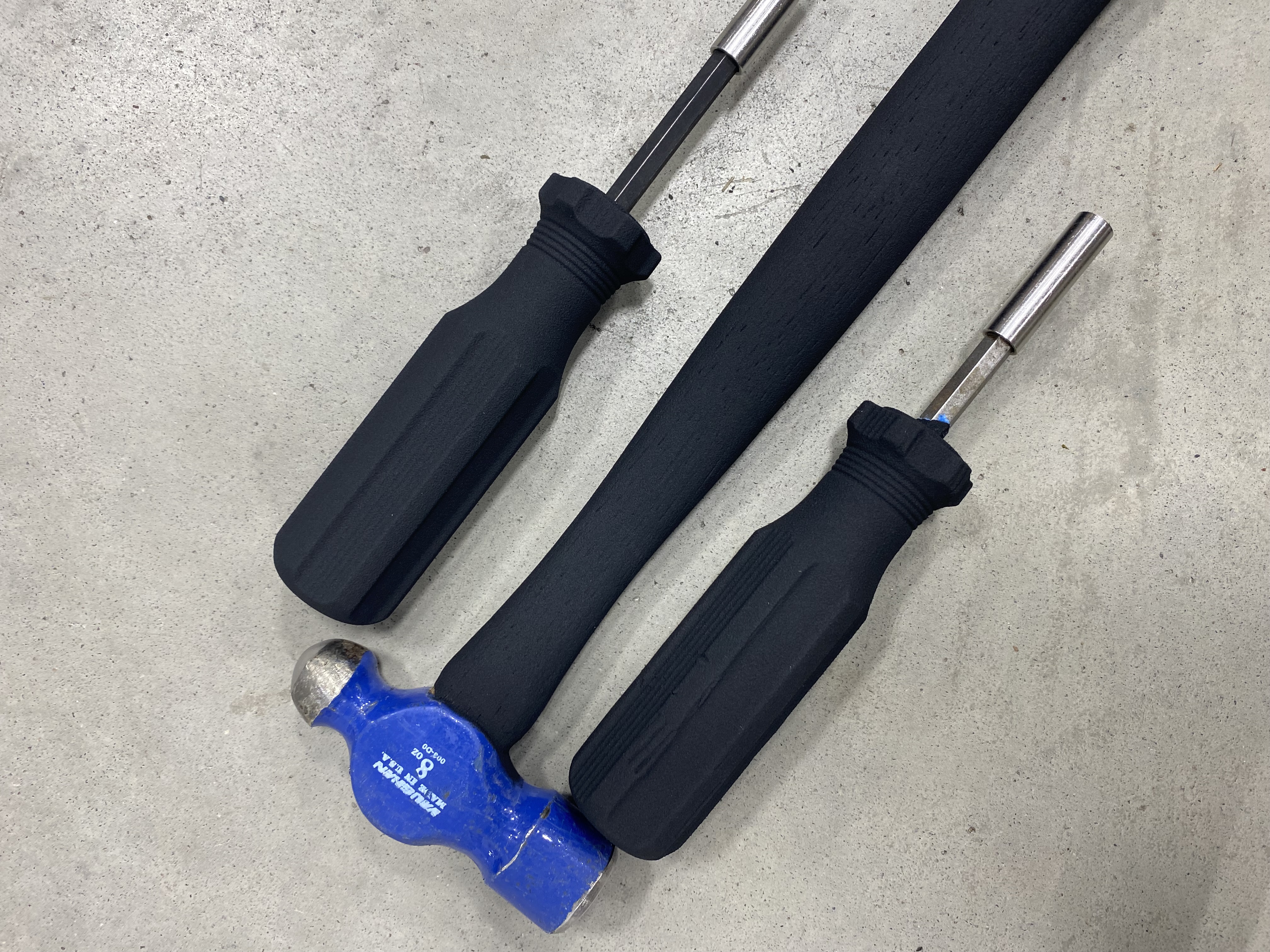 Powder Processing Handle Tools Tool Handles with Super Grip | Cerakote