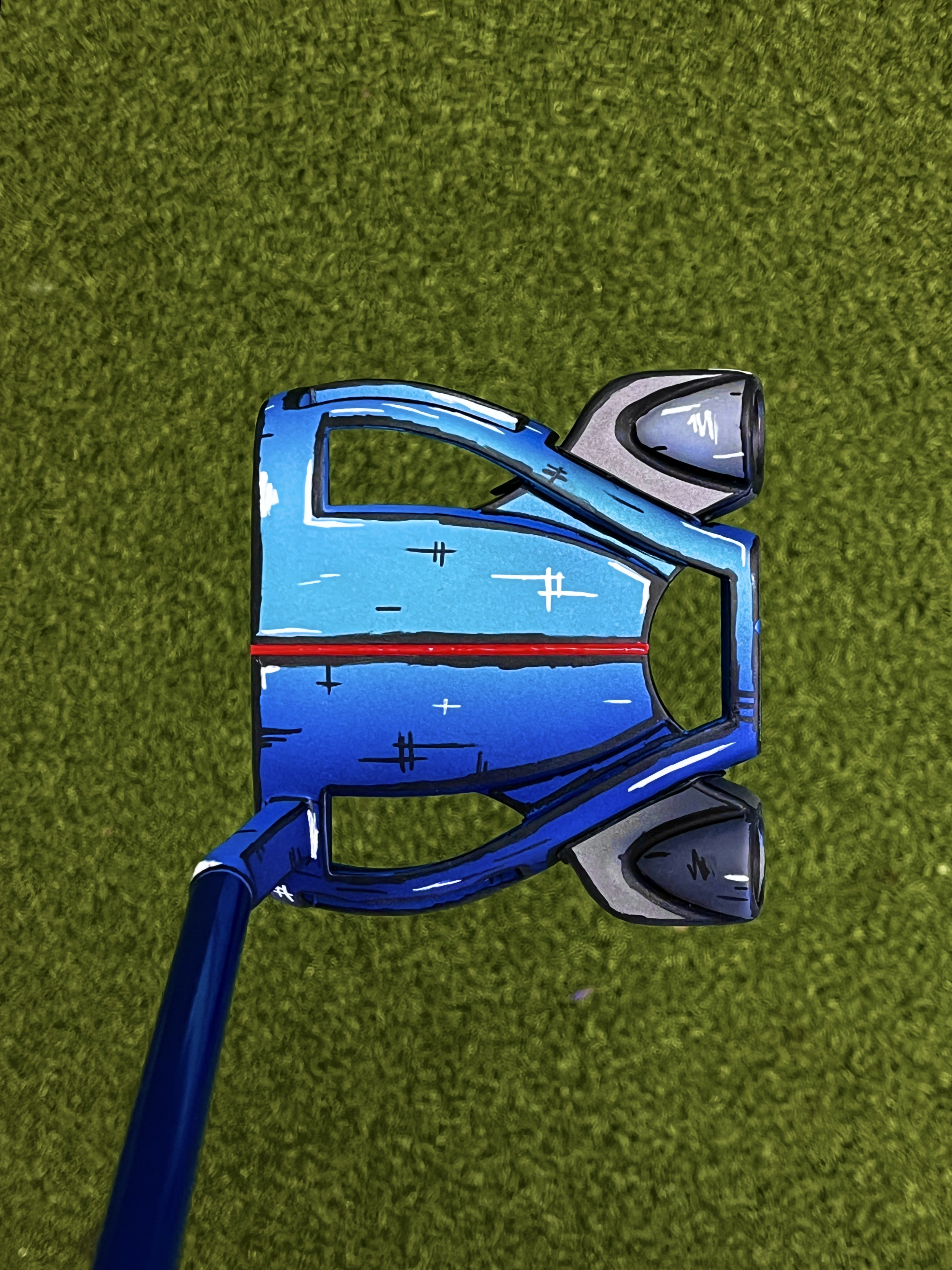 Blue Raspberry Cerakote Cerakote Cel-shaded Taylor Made | Cerakote