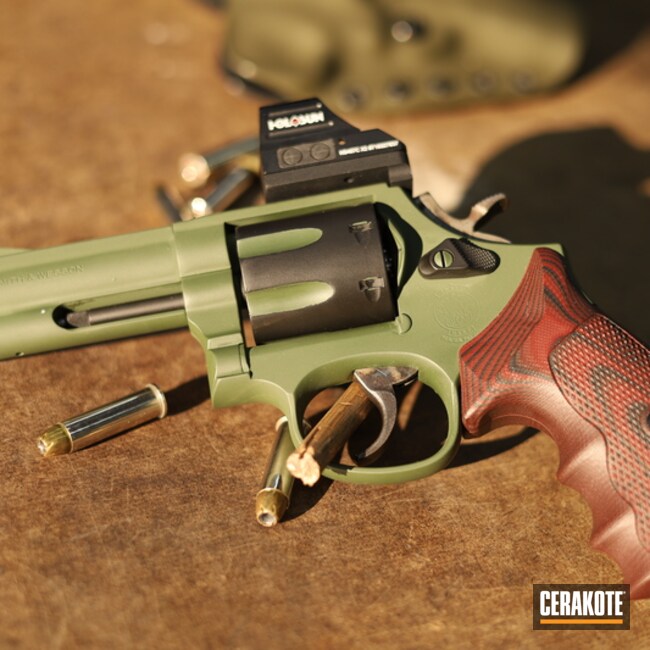 Armor Black And Fs Green S&w 686