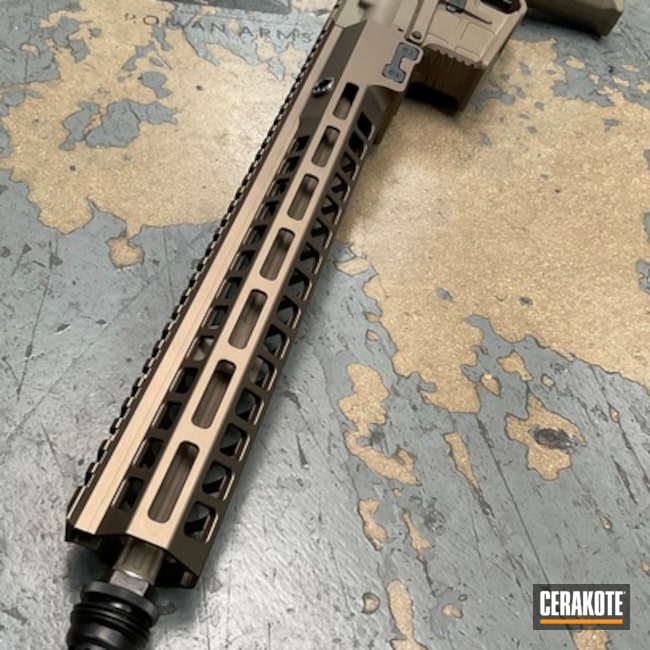 Handguard Coated With Cerakote In C-246