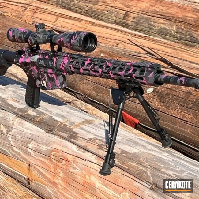 Sig™ Pink, Sig™ Dark Grey And Graphite Black Ar-15 Pink