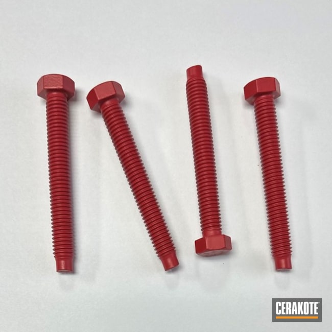 Screws Coated With Cerakote In E-310