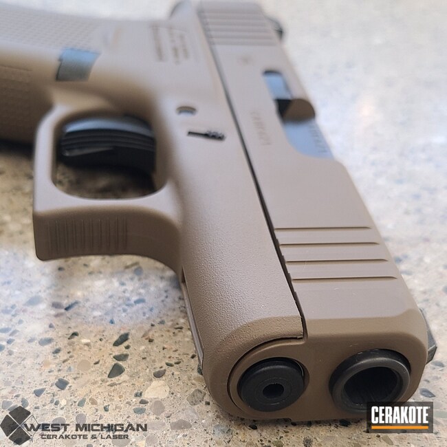 Desert Sand Glock 43X | Cerakote