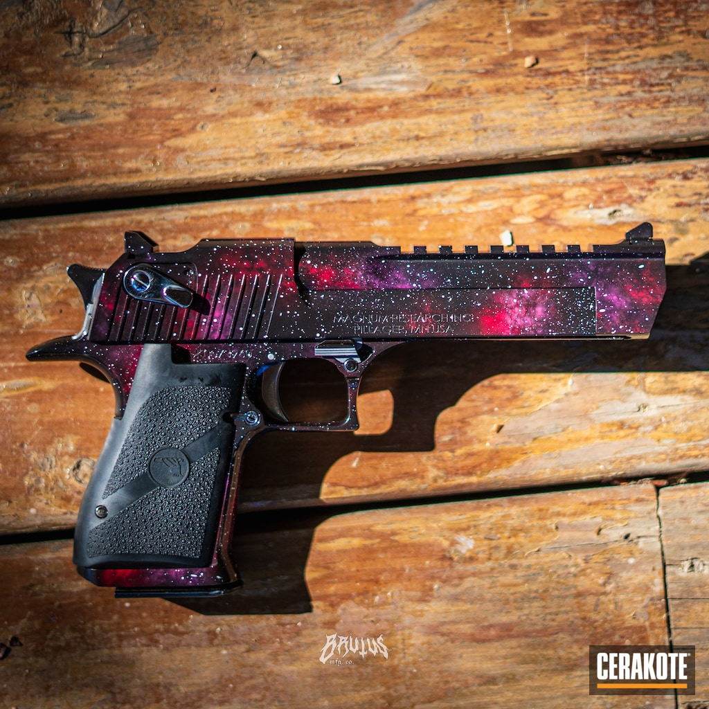 Space themed desert eagle | Cerakote