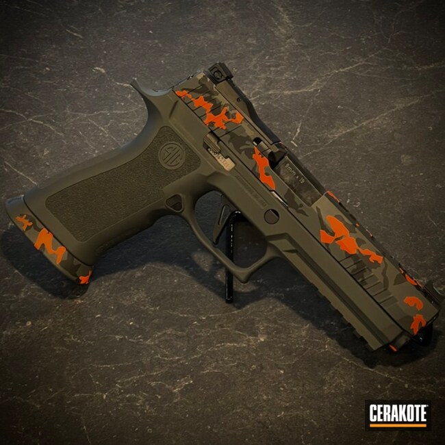 Custom P320 Woodland