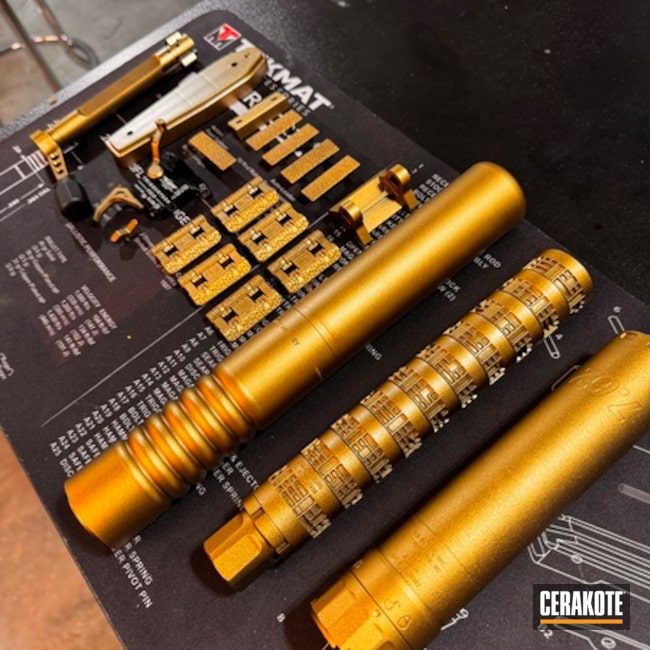 Rifle Parts And Suppressors In Fx Gold