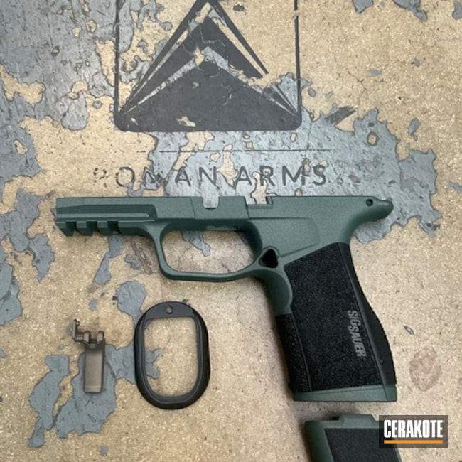 Charcoal Green, Smoked Bronze And Graphite Black P365 Module