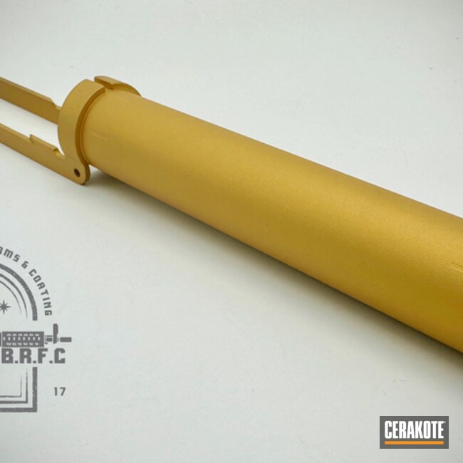 Gold Shotgun Tube