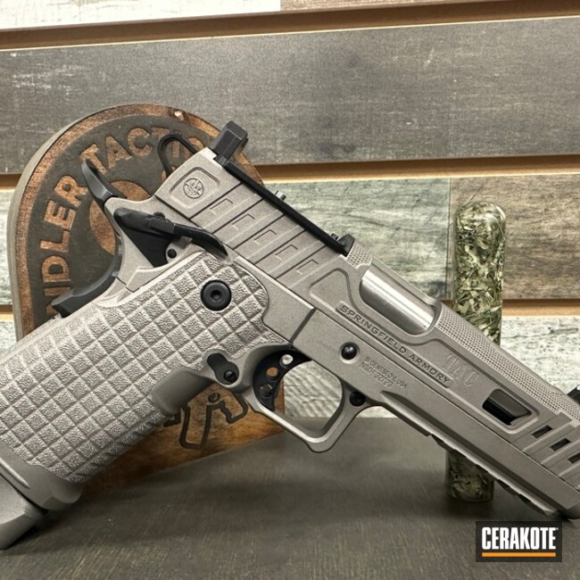 Springfield 1911s Coated With Cerakote In H-151
