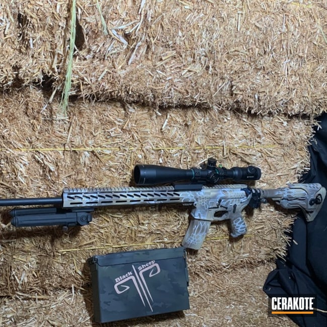 Desert Kryptek Ar-15 Semi-auto Rifle 2.24 Valkyrie