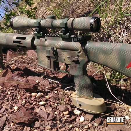 Powder Coating: Bushmaster,DESERT SAND H-199,Forest Green H-248,Tactical Rifle,Flat Dark Earth H-265