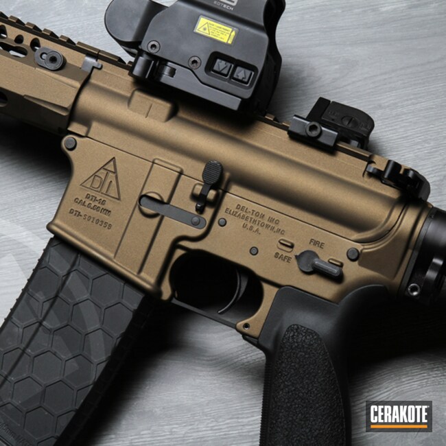 Del-ton Ar Coated With Cerakote