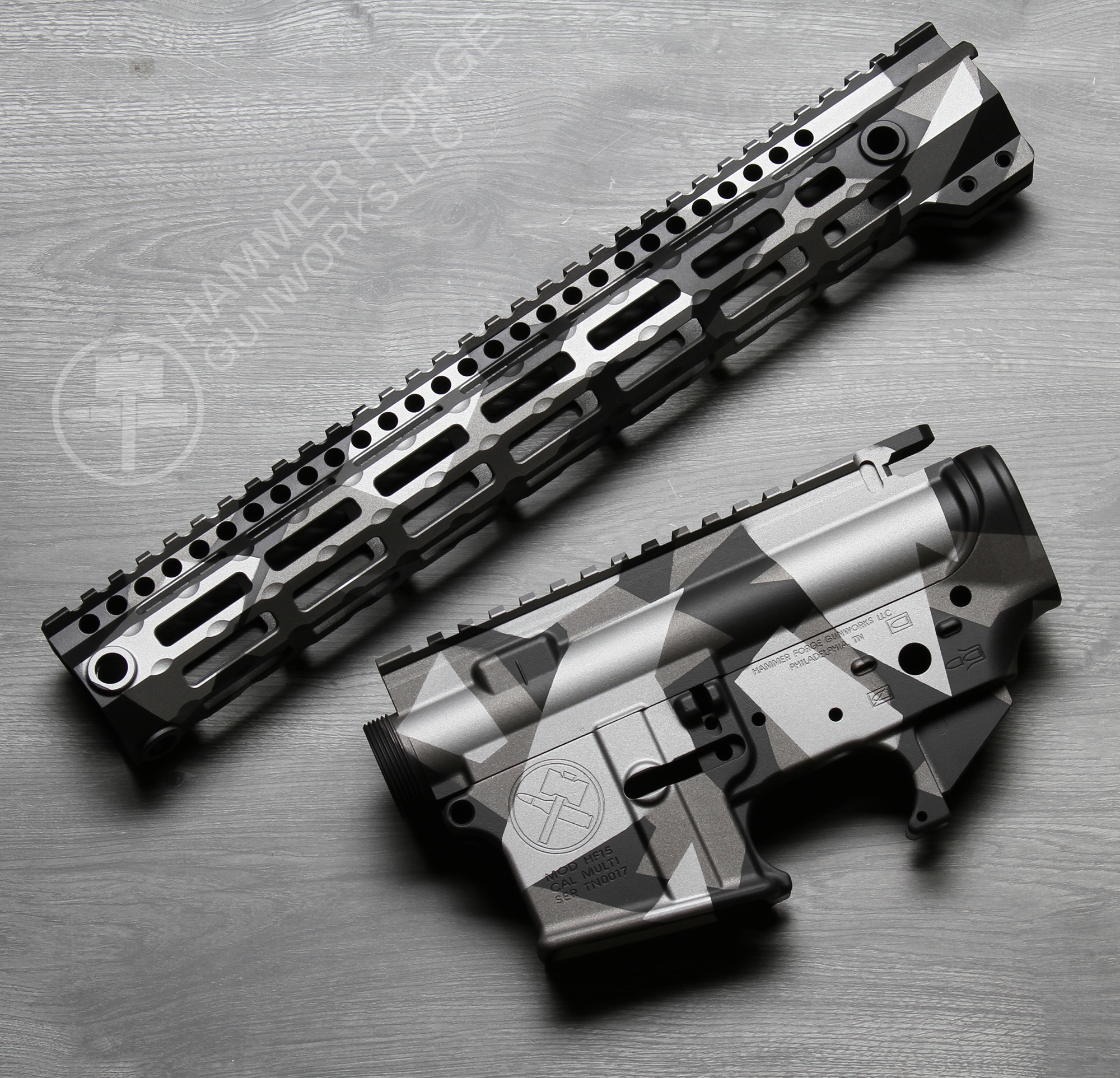 Splinter Builder coated with H-170, H-146 and H-237 | Cerakote