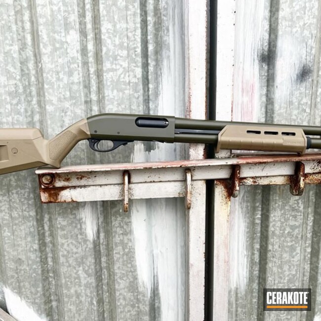 Mossberg Coated With Cerakote In H-267