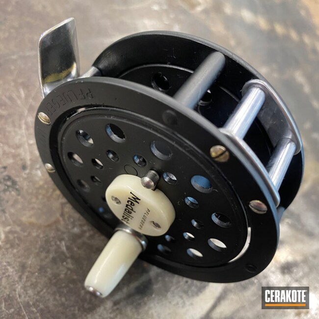 Medalist Fly Reel Coated With Cerakote In Graphite Black