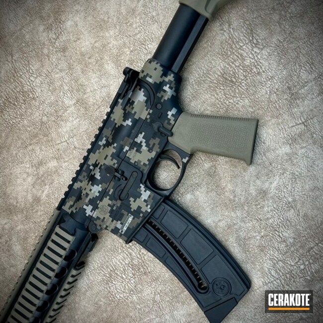 Sniper Grey, Graphite Black And Magpul® Flat Dark Earth Digital Camo