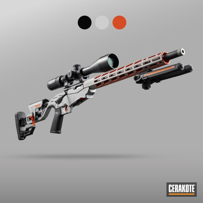 Ruger With Orange Accents