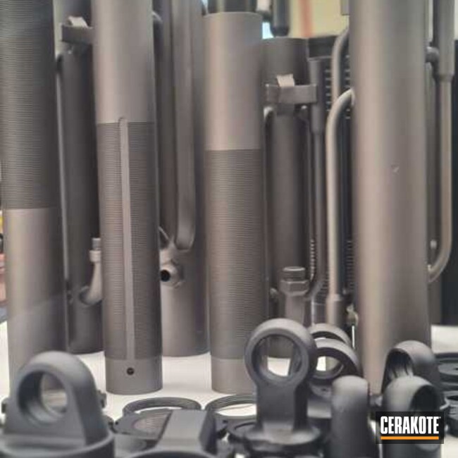 Suspension Coated With Cerakote