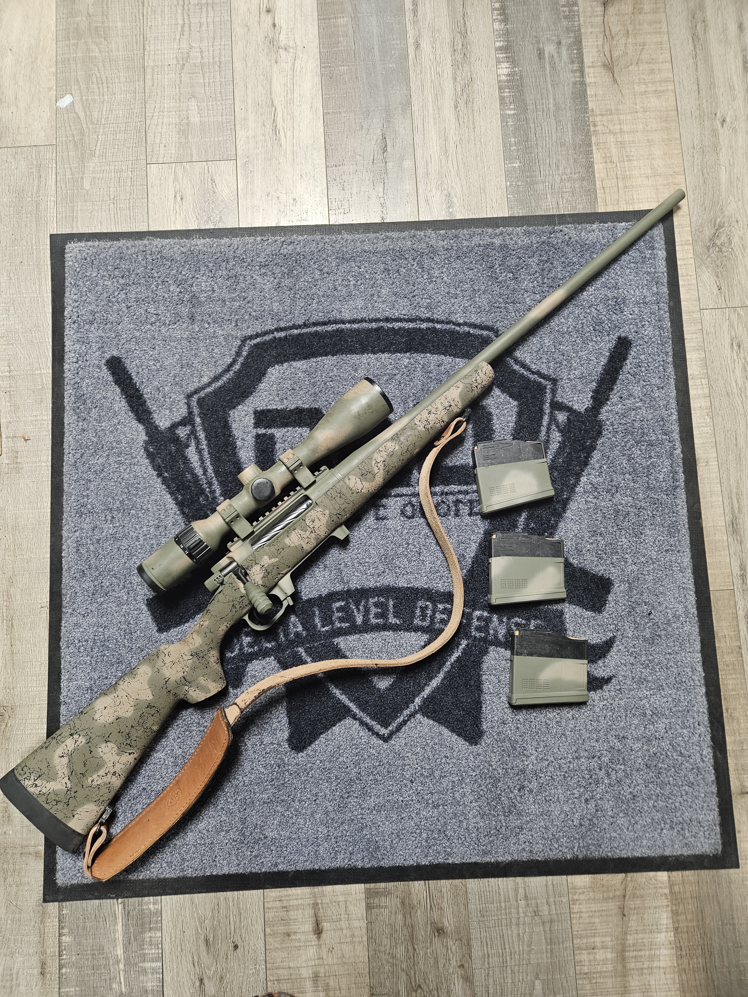 Customized Desert Rifle Custom 2 Color DLD Bolt Action Rifle | Cerakote
