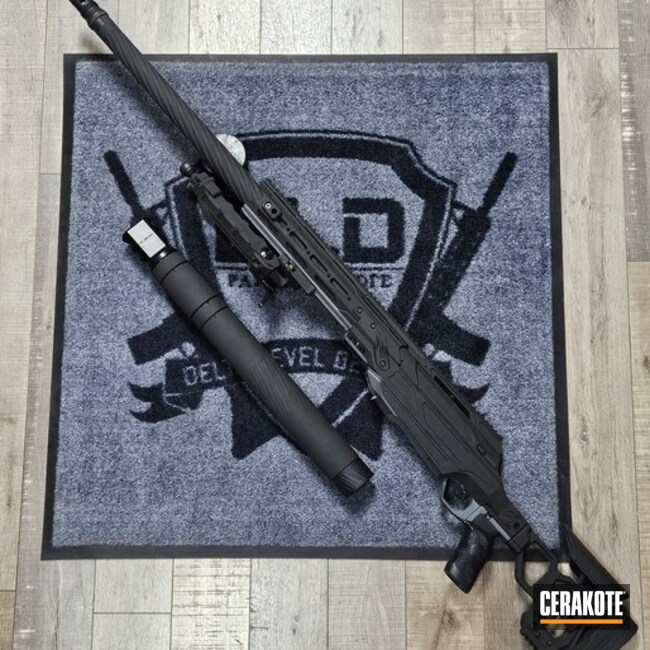 Custom Blacked Out Dld 50 Bmg Precision Rifle 