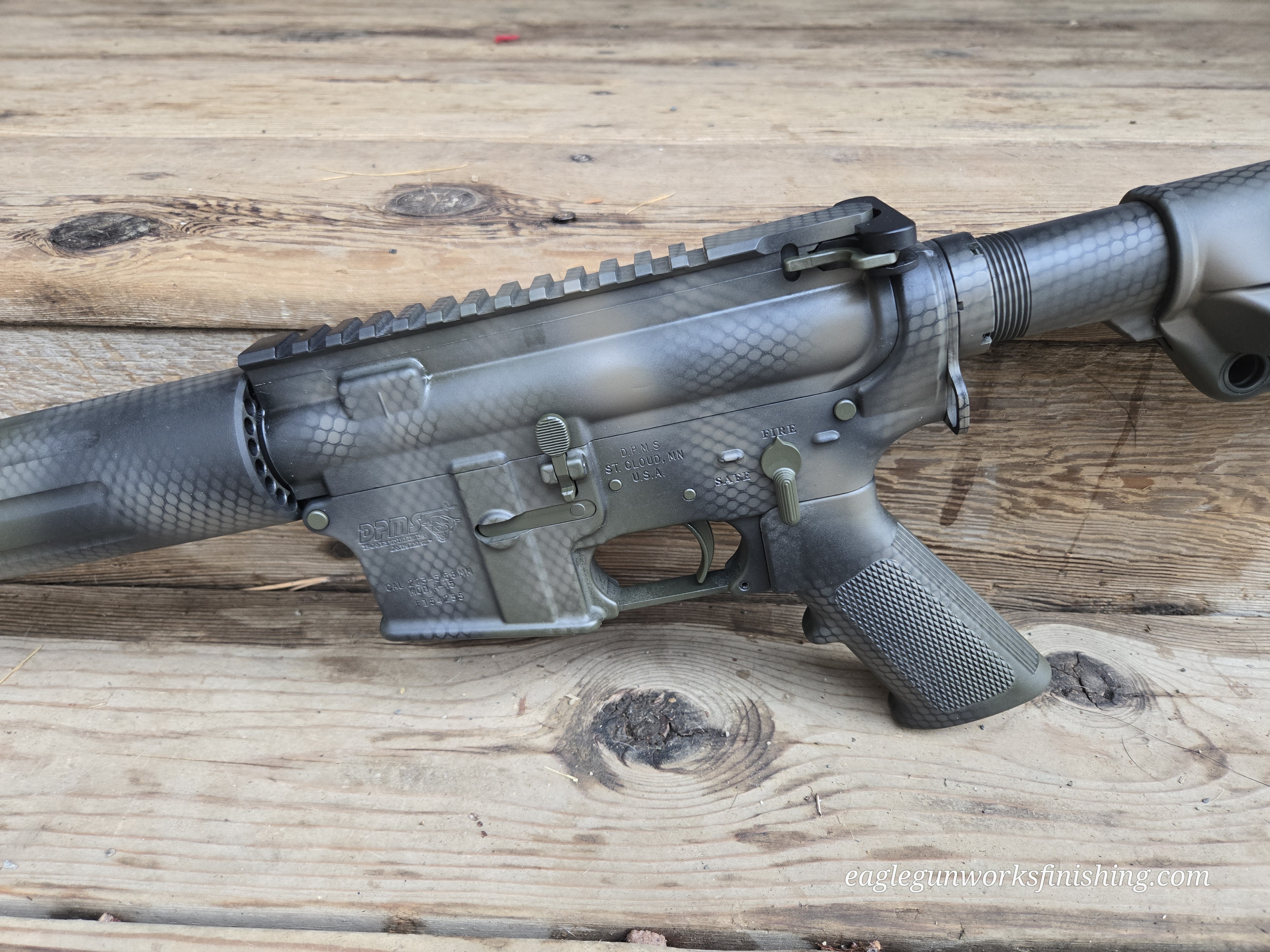 Fish Net Armor AR Fishnet Camo | Cerakote