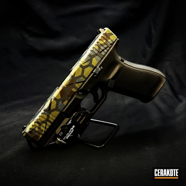 Honeycomb Camo Glock