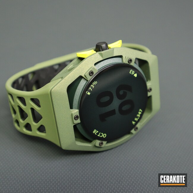 Powder Coating: Graphite Black H-146,SMOKED BRONZE H-359,CHARCOAL GREEN H-338,Consumer Electronics,Wearables,Prototype,Lemon Zest H-354,TEQUILA SUNRISE H-309,Watches,Shimmer Aluminum H-158,NORTHERN LIGHTS H-315,Crocodile H-360