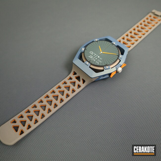 Powder Coating: Graphite Black H-146,SMOKED BRONZE H-359,CHARCOAL GREEN H-338,Consumer Electronics,Wearables,Prototype,Lemon Zest H-354,TEQUILA SUNRISE H-309,Watches,Shimmer Aluminum H-158,NORTHERN LIGHTS H-315,Crocodile H-360