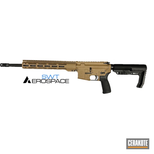 Radical Firearms Rf15 Cerakoted In Troy Coyote Tan