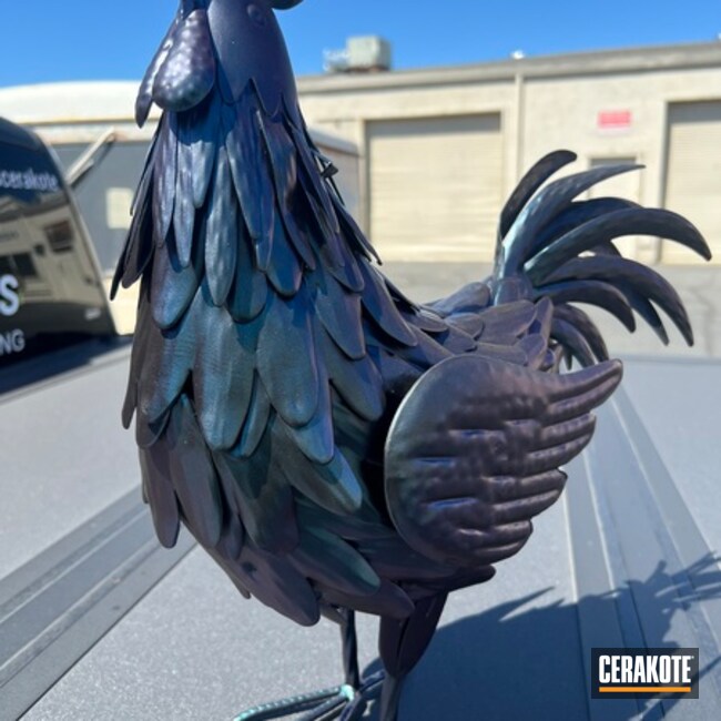 Chill Rooster Coated With Cerakote