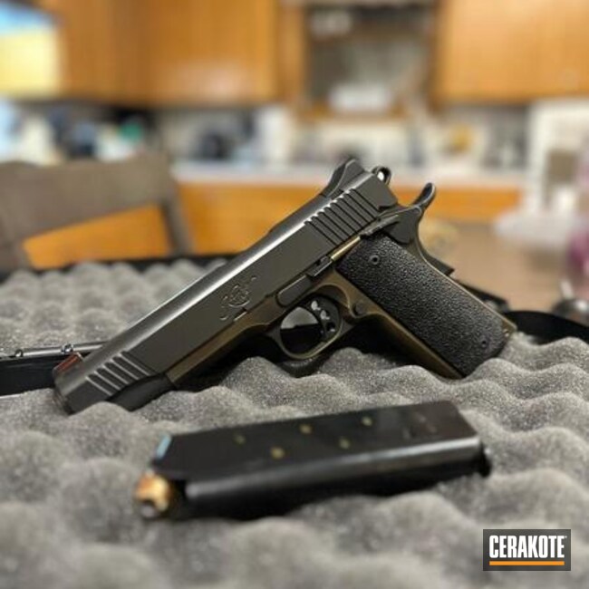 Burnt Bronze Kimber 1911