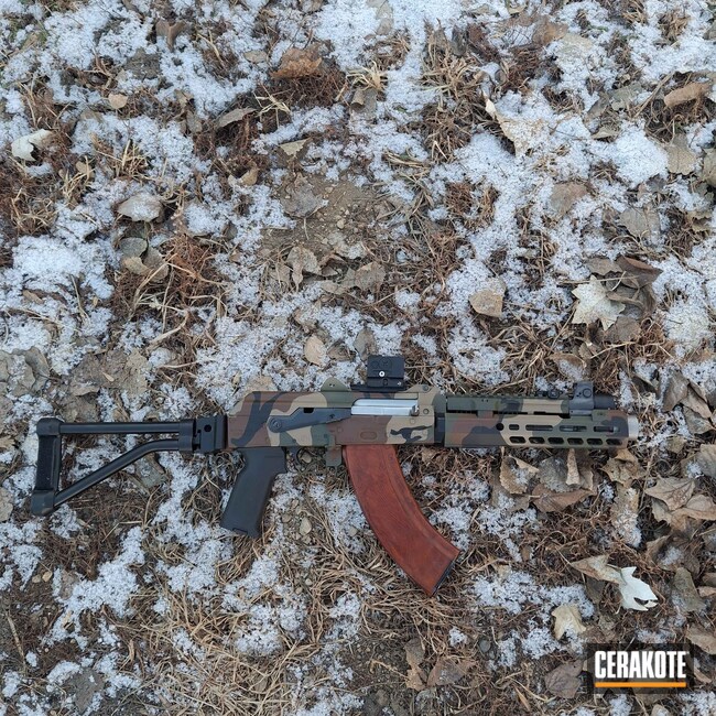 M81 Woodland Camo Zastava M92 | Cerakote