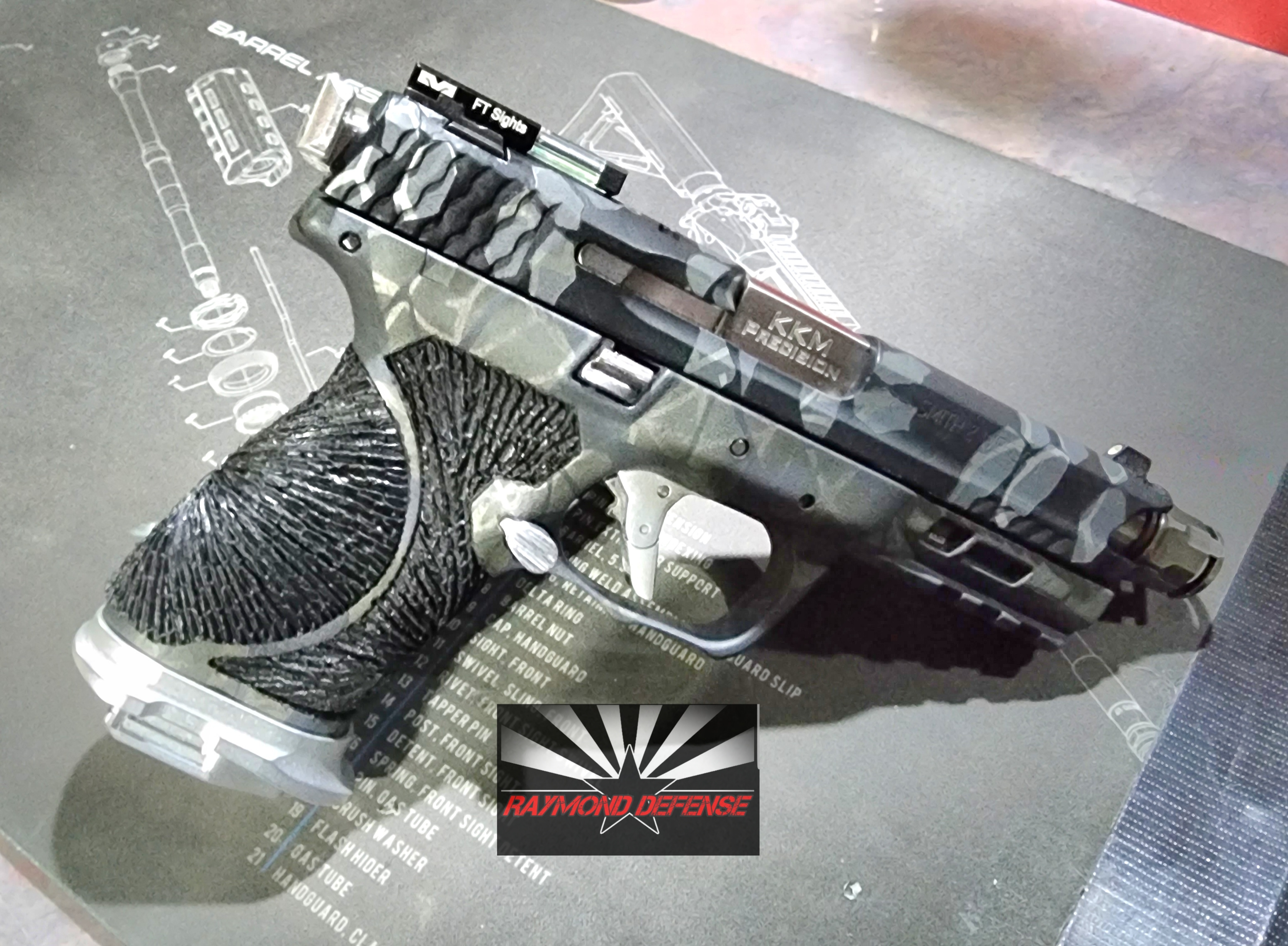 Splinter Fractical M&P-40c (2.0) RACE GUN / EDC PISTOL ☆ | Cerakote