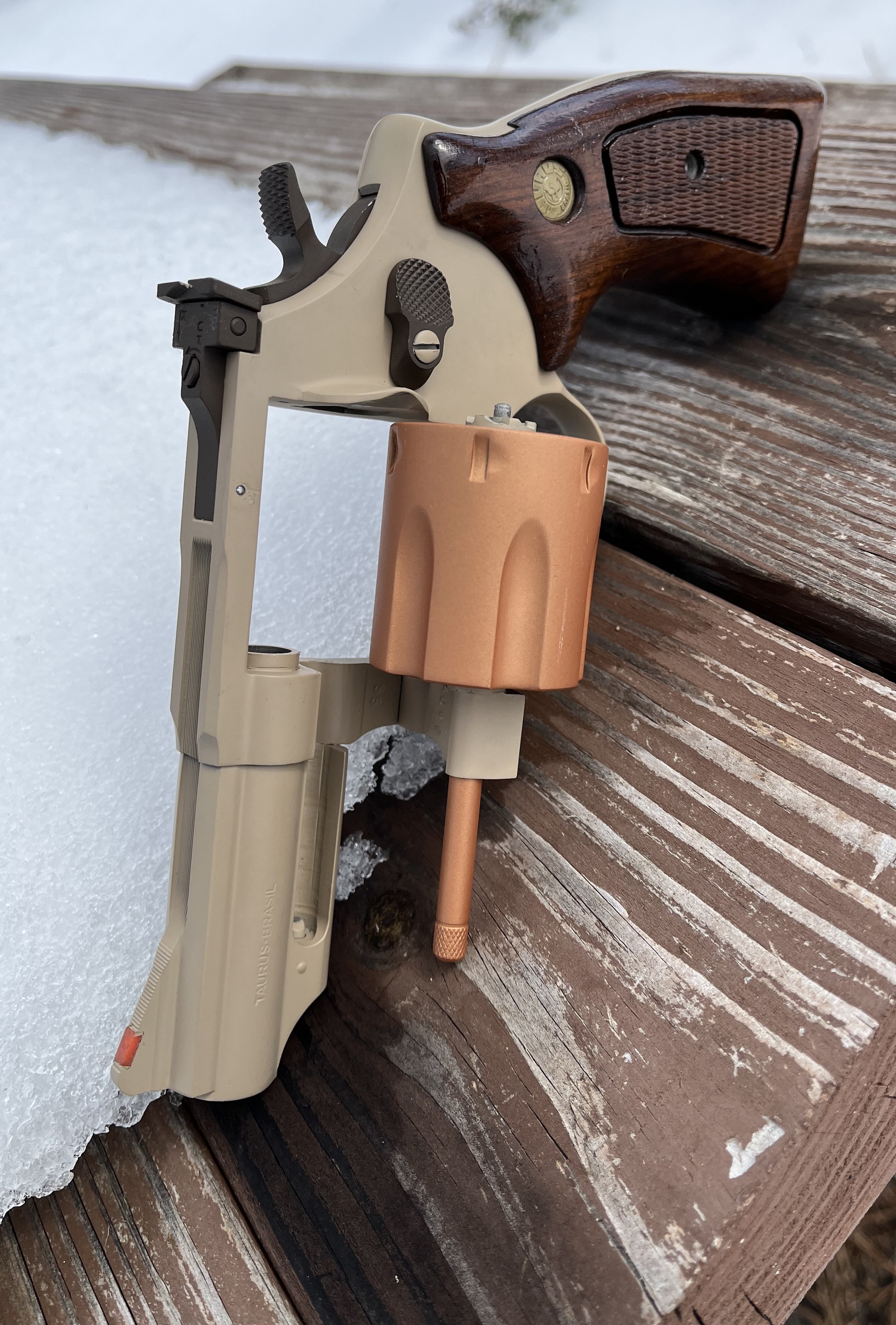 Copper Revolver TAURUS REVOLVER | Cerakote