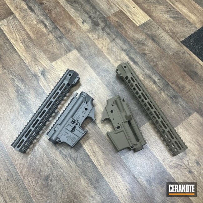 Ar15 Builderset Coated With Cerakote