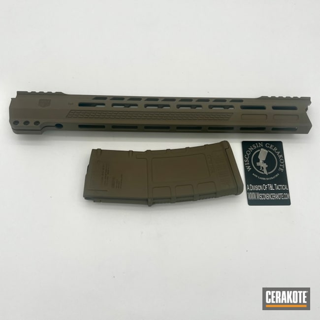 Magpul Fde Handguard And Magazine For Ar15