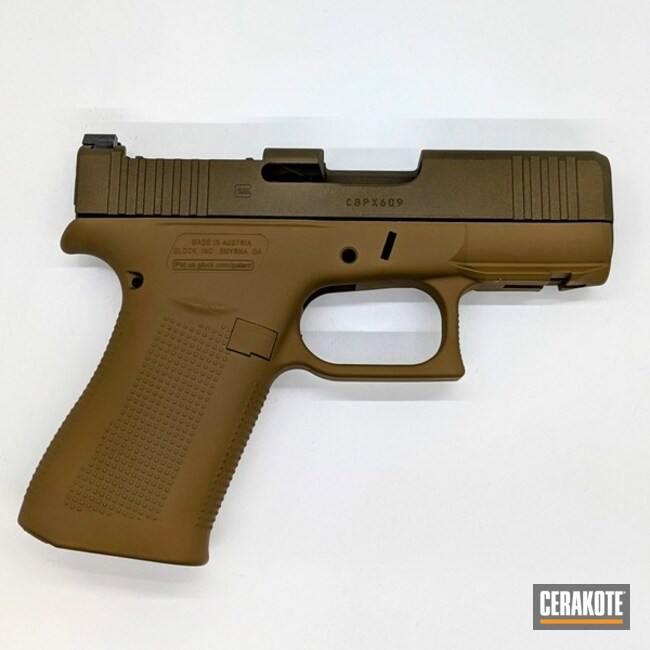 Glock 43x Made To Match The Glock 19x Oem Fde