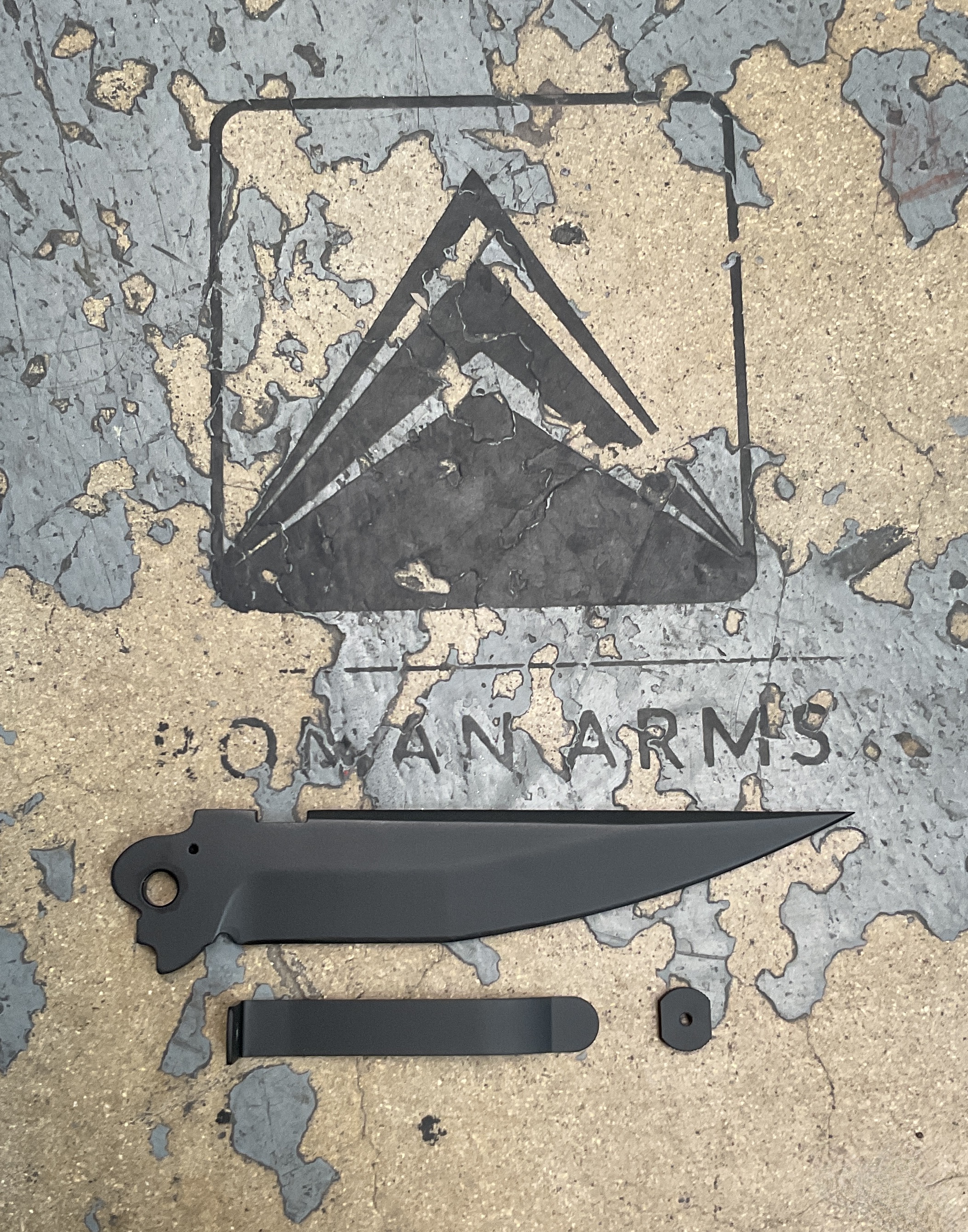 Blade finished with Graphite Black | Cerakote