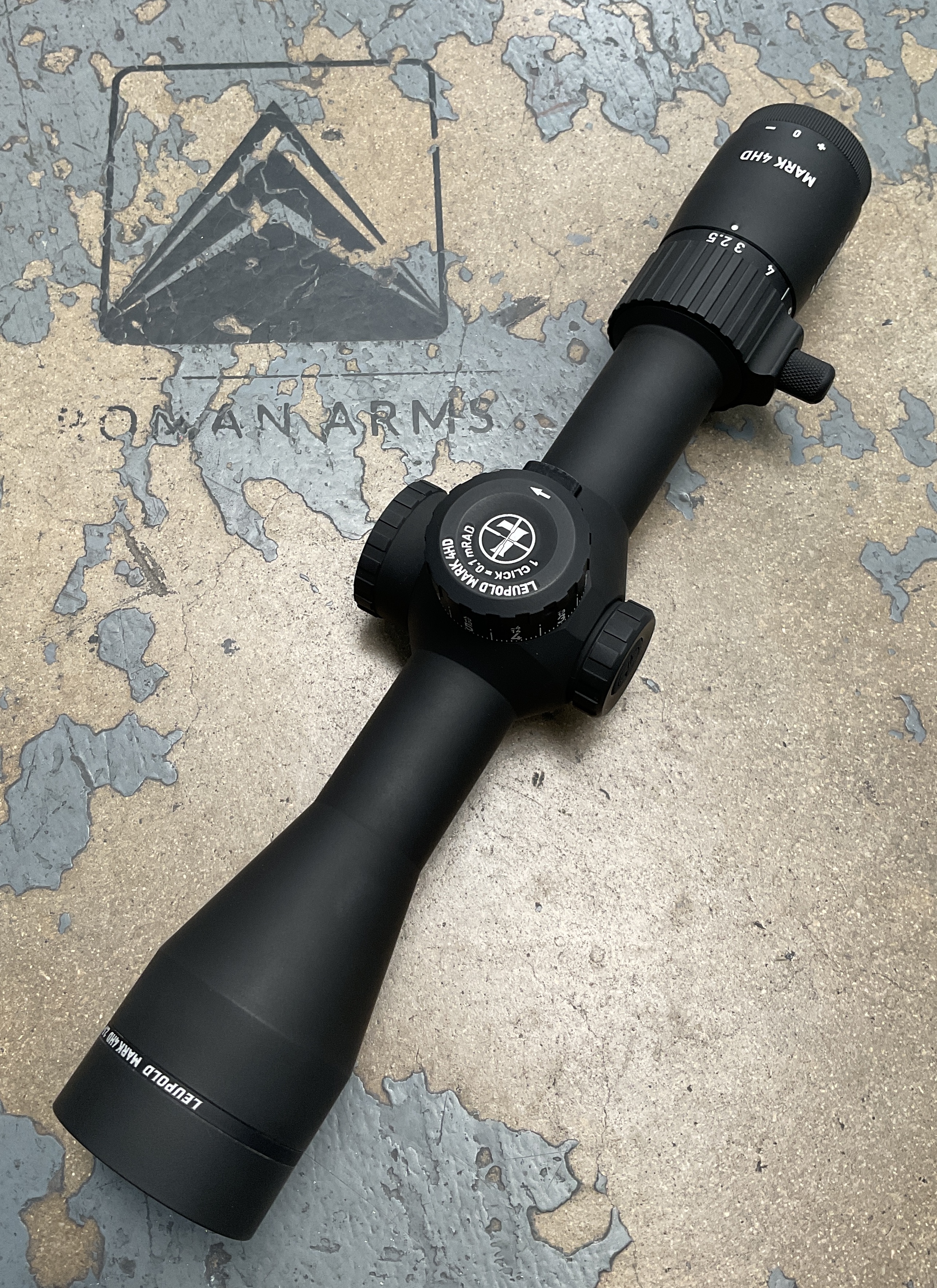 Leopold Scope finished with a Graphite Black Finish | Cerakote