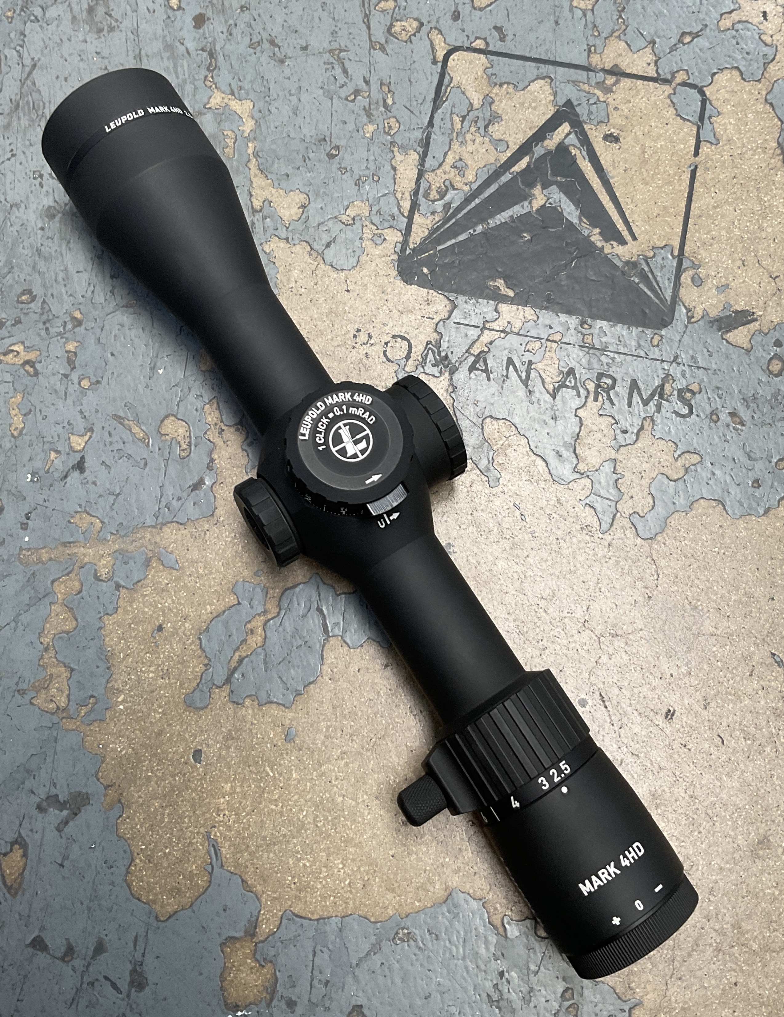 Leopold Scope finished with a Graphite Black Finish | Cerakote