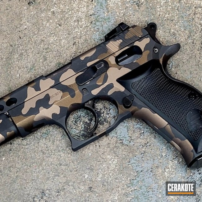 Custom Camo Coated With Cerakote