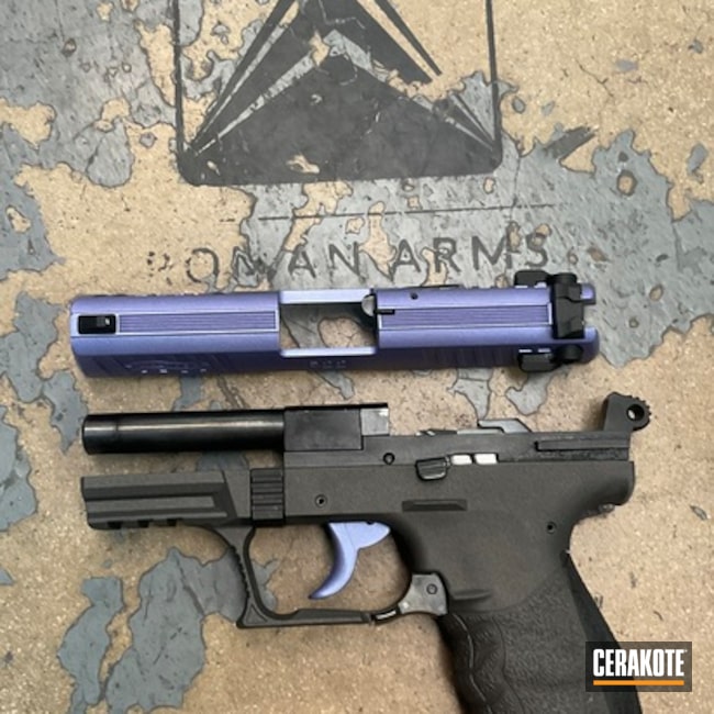 Cerakote Fx Mystique And Crushed Orchid Walther P22