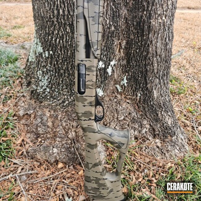 Patriot Brown, Graphite Black And Magpul® Flat Dark Earth Mossy Oak Shotgun
