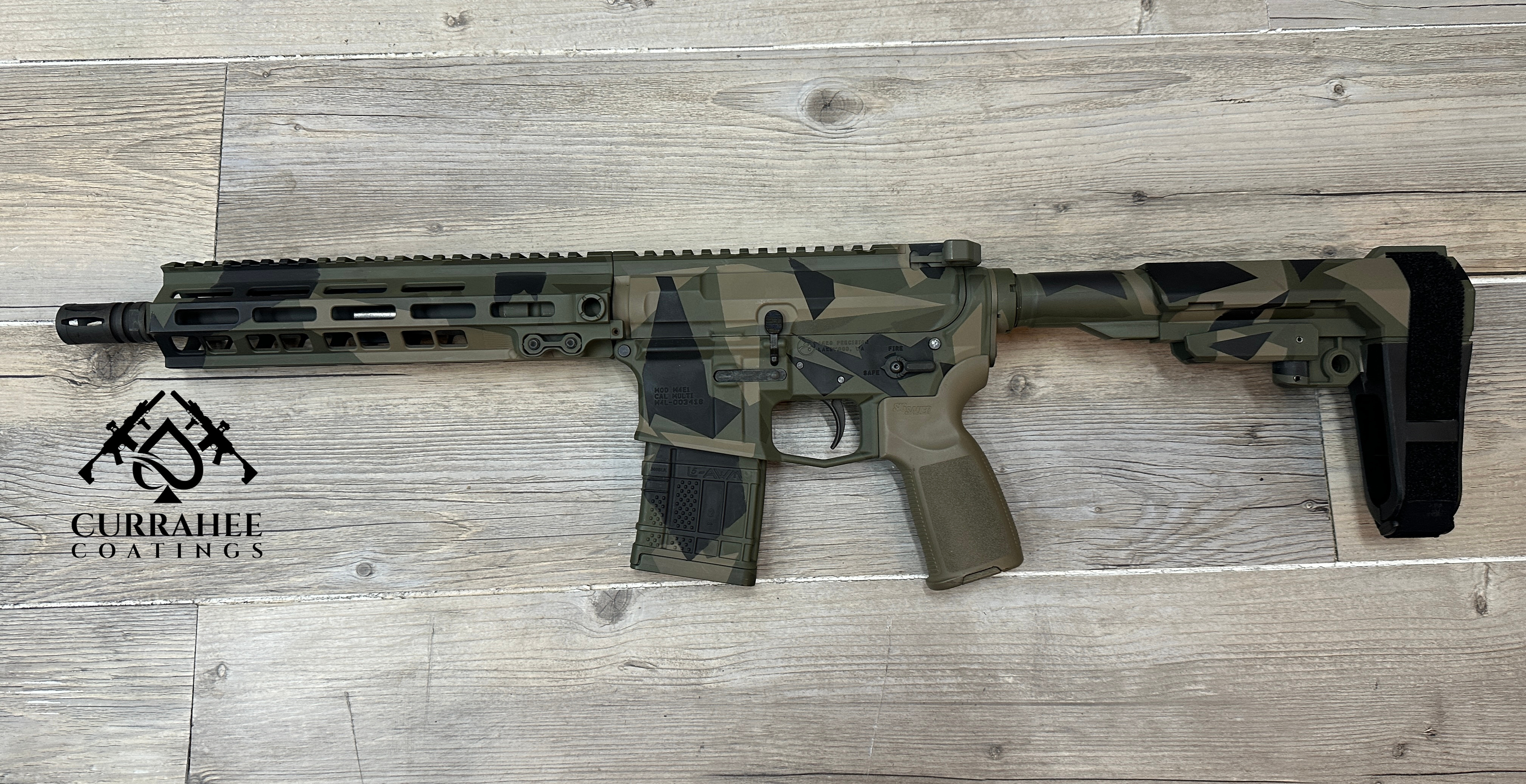 M81 Color Pattern M81/M85 Stagger Pattern | Cerakote