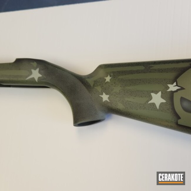 Rifle Stock- Graphite Black H-146, Hidden White H-242, Highland Green H-200, & Multicam Dark Green H-341