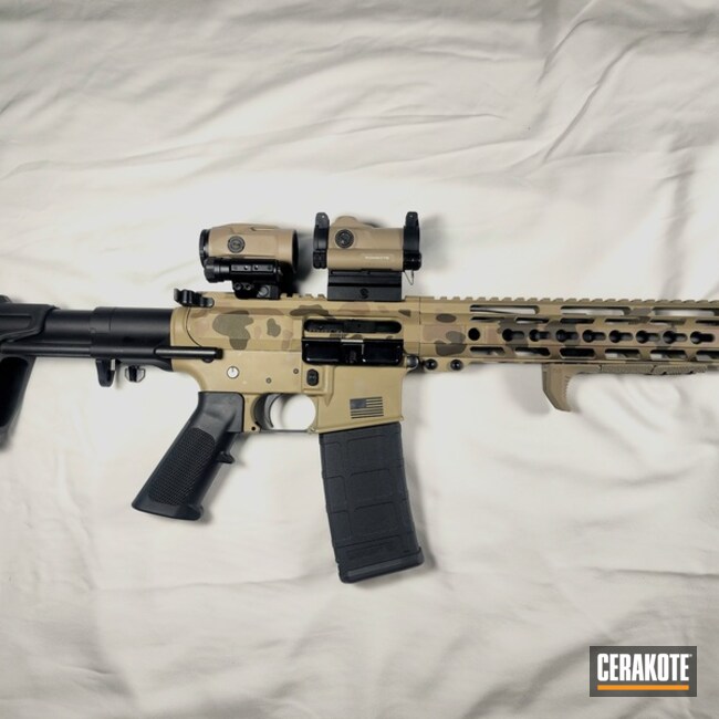 Ar15 Recieverset Coated With Cerakote